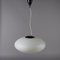 Large Vintage Italian Lamp in Opaline Glass, 1960s 3