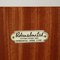 Britisches Vintage Sideboard aus Exotischem Holz, 1950er 8