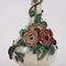 Majolica Vase with Flowers in Relief, Naples, Image 3