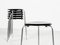 Mid-Century Stools in Black by Arne Jacobsen for Fritz Hansen, 1964, Set of 6 7