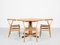 Mid-Century Danish Round Extendable Dining Table in Oak attributed to Skovby, 1960s, Image 2