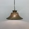 Lampada vintage in ottone intrecciato, anni '50, Immagine 3