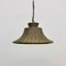 Lámpara colgante vintage de latón trenzado, años 50, Imagen 1