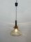 Mid-Century Glass Hanging Lamp, 1970s, Image 6