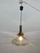 Mid-Century Glass Hanging Lamp, 1970s, Image 14