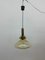 Lámpara colgante Mid-Century de vidrio, años 70, Imagen 15