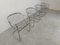 Chrome Cantilever Dining Chairs attributed to Gastone Rinaldi, 1970s, Set of 4, Image 8