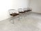 Chrome Cantilever Dining Chairs attributed to Gastone Rinaldi, 1970s, Set of 4, Image 4