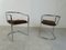 Chrome Cantilever Dining Chairs attributed to Gastone Rinaldi, 1970s, Set of 4, Image 13