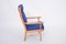 Mid-Century Danish Modern GE 181 a Chair attributed to Hans Wegner for Getama, 1970s 5