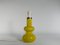 Mid-Century Modern Bright Yellow Glass Table Lamp by Orrefors, 1960s 11