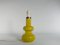 Mid-Century Modern Bright Yellow Glass Table Lamp by Orrefors, 1960s 12