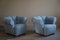 Danish Modern Art Deco Lounge Chairs in Bouclé, Set of 2 17