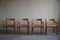 Italian Modern Carimate Chairs attributed to Vico Magistretti for Cassina, 1970s, Set of 4 5