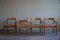 Italian Modern Carimate Chairs attributed to Vico Magistretti for Cassina, 1970s, Set of 4, Image 4