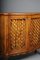 Antique Wall Cabinet in Walnut Veneer 7