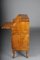 Scrittoio antico con ribalta in legno di noce, Immagine 9