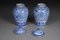 Asian Lidded Vases in Porcelain, 20th Century, Set of 2 5