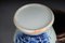 Jarrón de mesa asiático grande de porcelana, siglo XX, Imagen 9