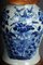 Large Asian Table Vase in Porcelain, 20th Century 5