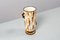 Futuristic Airbrushed Ceramic Vase, Italy, 1930s 6
