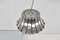 Lámpara de suspensión Mid-Century de acero de E. Martinelli para Martinelli Luce, Italia, años 60, Imagen 8