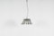 Lámpara de suspensión Mid-Century de acero de E. Martinelli para Martinelli Luce, Italia, años 60, Imagen 2