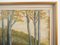 Artista escandinavo, El camino al bosque, años 60, óleo sobre lienzo, enmarcado, Imagen 6