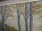 Artista escandinavo, El camino al bosque, años 60, óleo sobre lienzo, enmarcado, Imagen 10
