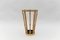 Brass and Bamboo Coat Rack and Umbrella Stand, Italy, 1950s, Set of 2, Image 13