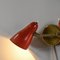 Wandlampe aus Metall & Messing von Stilux Milano, 1950er 12
