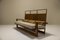 Sofá de tres plazas de fresno y madera Mansonia de Fausto Bontempi, Italia, 1961, Imagen 4