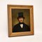 Viktorianischer Künstler, Porträt eines Gentleman, 1860, Öl auf Leinwand, gerahmt 2