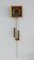 Esclusivo orologio da parete Atlanta smaltato e placcato in oro di Hermle, Germania, anni '70, Immagine 4
