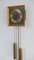 Esclusivo orologio da parete Atlanta smaltato e placcato in oro di Hermle, Germania, anni '70, Immagine 13