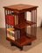 Revolving Bookcase in Mahogany and Inlays, 19th Century 7