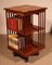 Revolving Bookcase in Mahogany and Inlays, 19th Century, Image 7