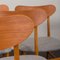 Mid-Century Danish Teak and Oak Chairs in Grey Wool from Farstrup Møbler, 1960s, Set of 6, Image 15