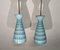 Glass Ceiling Lights, Italy, 1950s, Set of 2 2