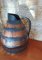 Brocca vintage in quercia e ferro battuto, Francia, Immagine 6