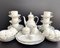 White Bone China Coffee Service for 12 from Kaiser, 1960s, Set of 42 2
