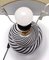 Lámpara de mesa posmoderna de cristal de Murano al estilo de Lino Tagliapietra, Italia, años 80, Imagen 17
