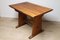 Table de Salle à Manger Brutaliste en Bois, 1950s 15