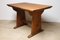 Brutalist Dining Table in Wood, 1950s 20