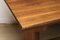 Mesa de comedor brutalista de madera, años 50, Imagen 5