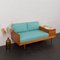 Scandinavian Folding Daybed in Wool by Igmar Relling, 1960s 6