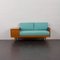 Scandinavian Folding Daybed in Wool by Igmar Relling, 1960s 3