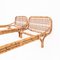 Bamboo Beds in the style of Franco Albini and Franca Helg, Italy, 1960s, Set of 2 3