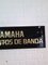 Yamaha Musical Instruments Product Sign in Black and Gold, 1980s 9