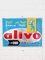 Cartel publicitario de tienda de leche Alivo, años 70, Imagen 5